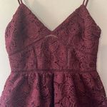 Revolve NWT BB Dakota Cocktail Dress Lace Fit & Flare Sz 14 Garnet Photo 5