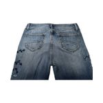 Driftwood  Jackie High Rise Straight Leg Embroidered Floral Women Jeans Size 28 Photo 4