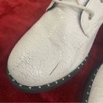 Qupid  white cracked boots Photo 3