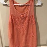 About A Girl Coral Tank Top Photo 0