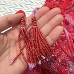 Farm Rio  Shell Garden red multicolor Maxi Dress Size Small Photo 8