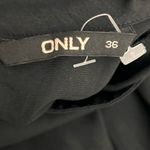 Only  Black Mini Long Sleeve Dress Photo 2