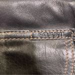 Fossil ‎ mini shoulder bag black leather Photo 2