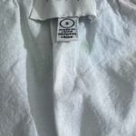 Anthropologie Harlyn White/Red Embroidered Off the Shoulder Top Sz S Cotton LN Photo 6