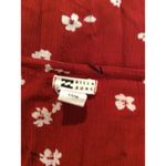 Billabong Cute V Neck Wrap Floral Dress Billa Bong Small Red Photo 2