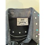 1849 Authentic Ranchwear Show Jacket Rhinestone Western Full Zip Black Buckle Size M Photo 1