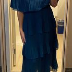 Emerald Ruffle Dress Green Photo 0