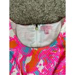 Lilly Pulitzer Iggy Shorely Blue Feeling Tanked Cut Out Shift Pique Dress 2 Photo 4