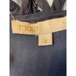Maje  E19RANILA MARINE Embellished Strappy Dress Navy Blue Size 3 USA M Photo 5