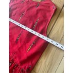 Preview International PREMIER INTERNATIONAL Cotton Red Vintage Maxi African print Dress Photo 6