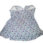 Swim For All Floral Print Swim Top Pink Size undefined Photo 4