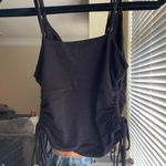 Forever 21 Black Crop Top Photo 5