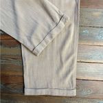 NWT Mable Linen Blend Wide Leg Trouser Style Pants ~ Size Medium 💚🍄 Tan Photo 4