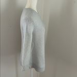 J.Crew Light Blue Crew Neck Italian Cashmere Sweater sz XS Photo 2