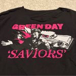 Hot Topic Women’s Black and Pink Graphic Cut Out T-Shirt Size Large Photo 6