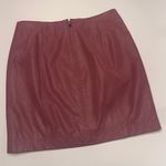 Free People Vegan Suede Modern Femme Mini Skirt in Pressed Pink Flowers Size 4 Photo 8