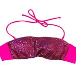 Victoria's Secret Sequin Halter Swim Top (M) Photo 0