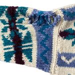 Vintage 90s Distressed Chunky Knit Sweater š„ Blue Photo 1