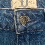 Free People We The Free Distressed Destroyed Blue Denim Jean Mini Skirt 0 Photo 4