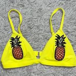 Hollister Last chance… Bikini Top Swimsuit Swim Pineapple M Medium Photo 1
