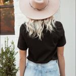 ✨ Leaves + Lattes Black Tee✨ Black Size L Photo 5