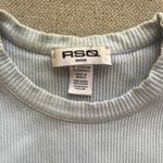 RSQ  baby blue crop top Photo 2