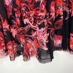 Free People NWT  Up For Anything Western Floral Sheer Top Photo 3