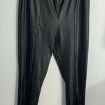 Boohoo Womans Size 8 Black Skinny Pull On Elastic Leggings Photo 0