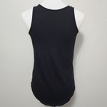 Lilla P Black Modal Scoopneck Tank Top Size Small Photo 4
