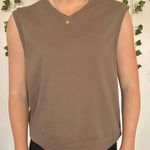 Vintage y2k Light Brown V Photo 0