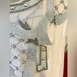 Yoana Baraschi  Asymetrical Top with Beading and Embroidery Size Medium​​ Photo 1