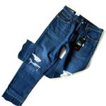 Levi's NWT 501 Original in Bottom Line Cut-off Hem High Rise Straight Jeans 32 Photo 0