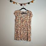 Anthropologie  Vanessa Virginia Floral Button Front Tunic Top Photo 1
