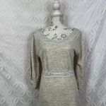 Anthropologie  Saturday Sunday Sweatshirt Casual‎ 3/4 Sleeve Dress Size S Photo 4