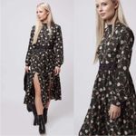 Topshop  Woodland Floral Lattice Dress Photo 2