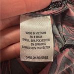 Glamour Red and Black Patterned Dress Size 12 Photo 4