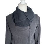 Lululemon Gratitude Wrap Jacket Small Grey Snap Closure Cotton Blend Long Sleeve Gray Photo 1