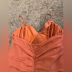 Kennedy Blue Coral/Orange Bridesmaids Dress Jeslyn Style Photo 6