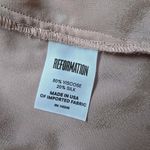 Reformation  Silk Velvet Chrissy Mini Dress in Pink Size M Photo 10