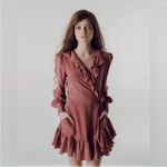 Selkie Brown Wrap Dress size S Photo 1