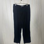 Loft Emory Wide Leg Trousers Black Sz 8 109 Photo 6