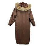 Women’s Cabela's Long Brown Trench Coat Size M Size M Photo 1