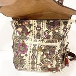 Sakroots  Multi Color Convertible Peace bird Backpack Travel Photo 2