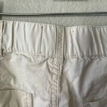 BDG Urban Outfitters Off White Cotton Cargo Pants Wide Leg Women's Size 2 Photo 13