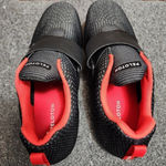 Peloton Altos Cycling Sneakers M7.5 W9 UK6.5 Black/Orange/Gray Photo 4