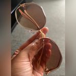 Frame NIB - Oversized Metal  Sunglasses - UV Protection. Photo 3