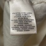 Anthropologie Sparrow Sequin Trim Cardigan Sweater Cream Small Photo 4