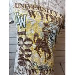 Russell Athletic University of Wyoming Tee Shirt‎ Medium Cowboys T-Shirt Burnout Russell Football Photo 3