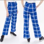 Urban Outfitters  Blue White Checkered Pant Photo 2