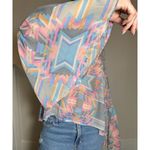Show Me Your Mumu  Sheer Patterned Longsleeve Blouse Size Small Photo 3